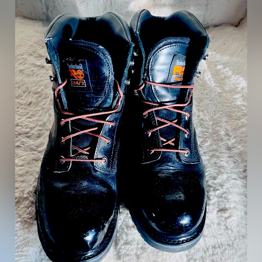 Timberland Pro Pit Boss Mens Boots Sz 12